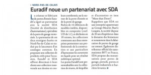 SDA et Euradif dans Verre et Protections Mag